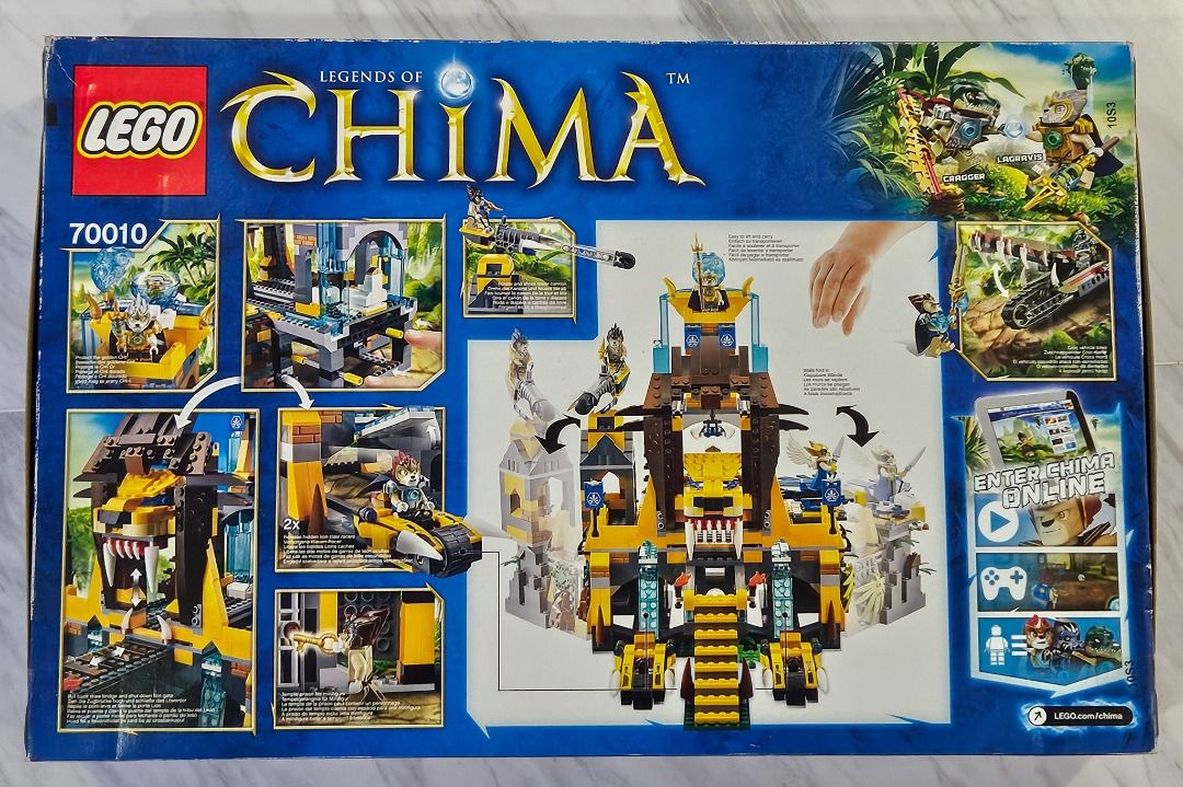  LEGO Chima 70010 The Lion CHI Temple : Toys & Games