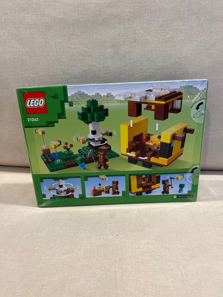 LEGO Minecraft The Bee Cottage 21241 Building Set - Construction