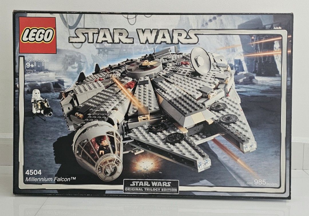 Lego millennium falcon new arrivals 4504