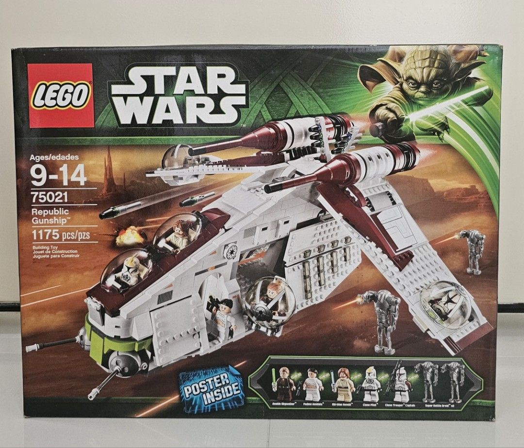 Lego Star Wars Republic Gunship 75021 Hobbies Toys Toys