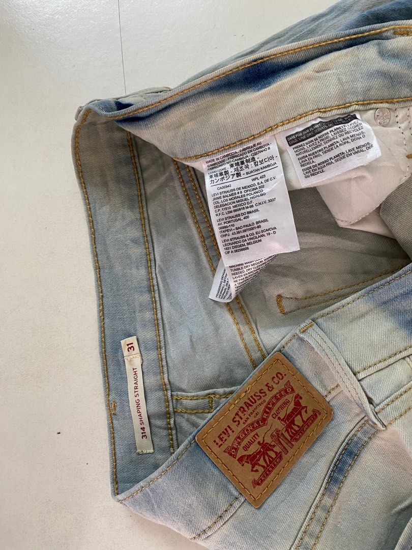 Levis strauss top 501 pas cher