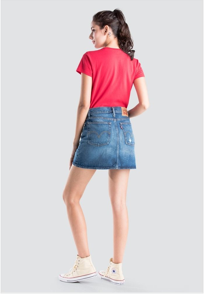 Levi s Womens Denim Skirt Size 28 Women s Fashion Bottoms Skirts on Carousell