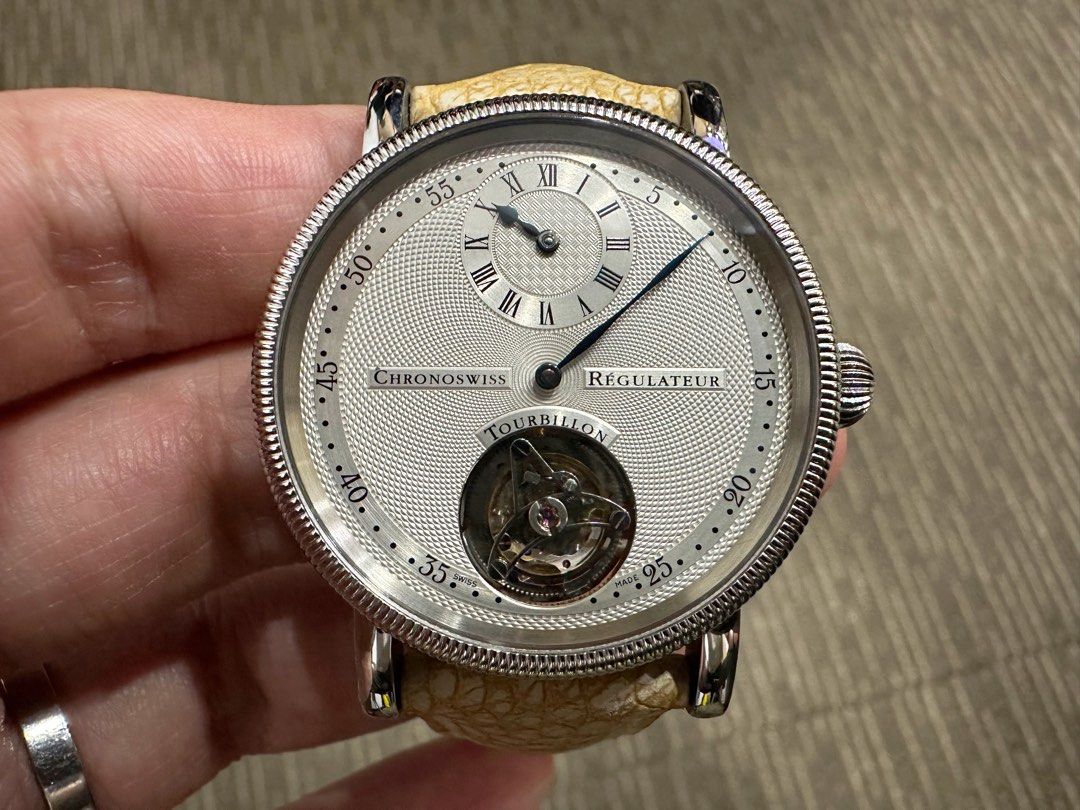Like New Sep 10 Chronoswiss Regulateur Tourbillon 38