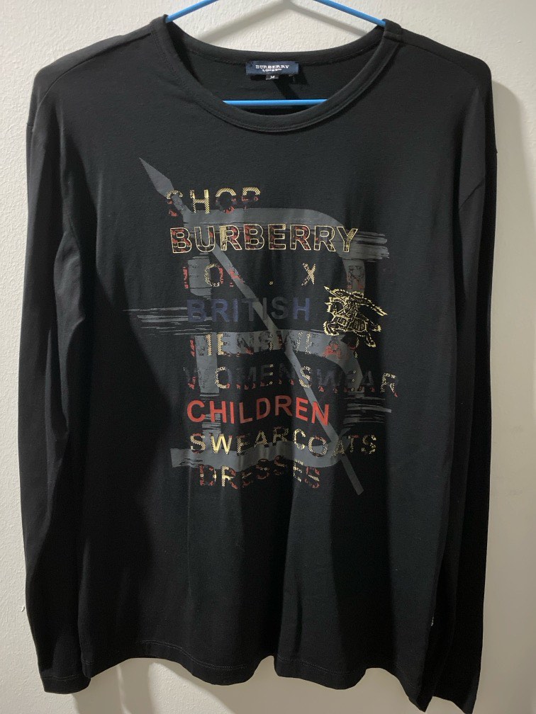 Burberry print t shirt sales
