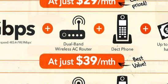M1 1Gbps fibre broadband plan transfer, Computers & Tech, Office ...