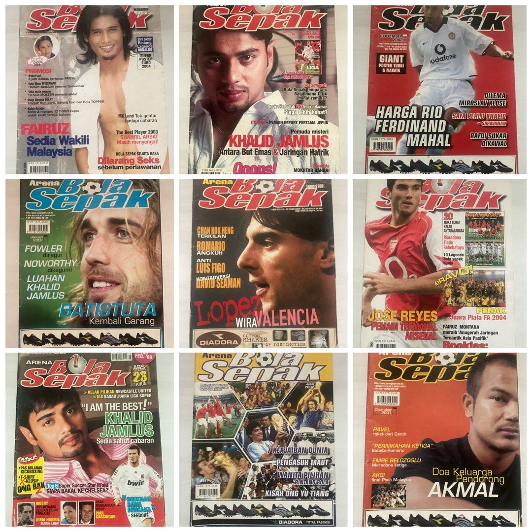 Majalah & Poster Bola Sepak, Hobbies & Toys, Books & Magazines ...
