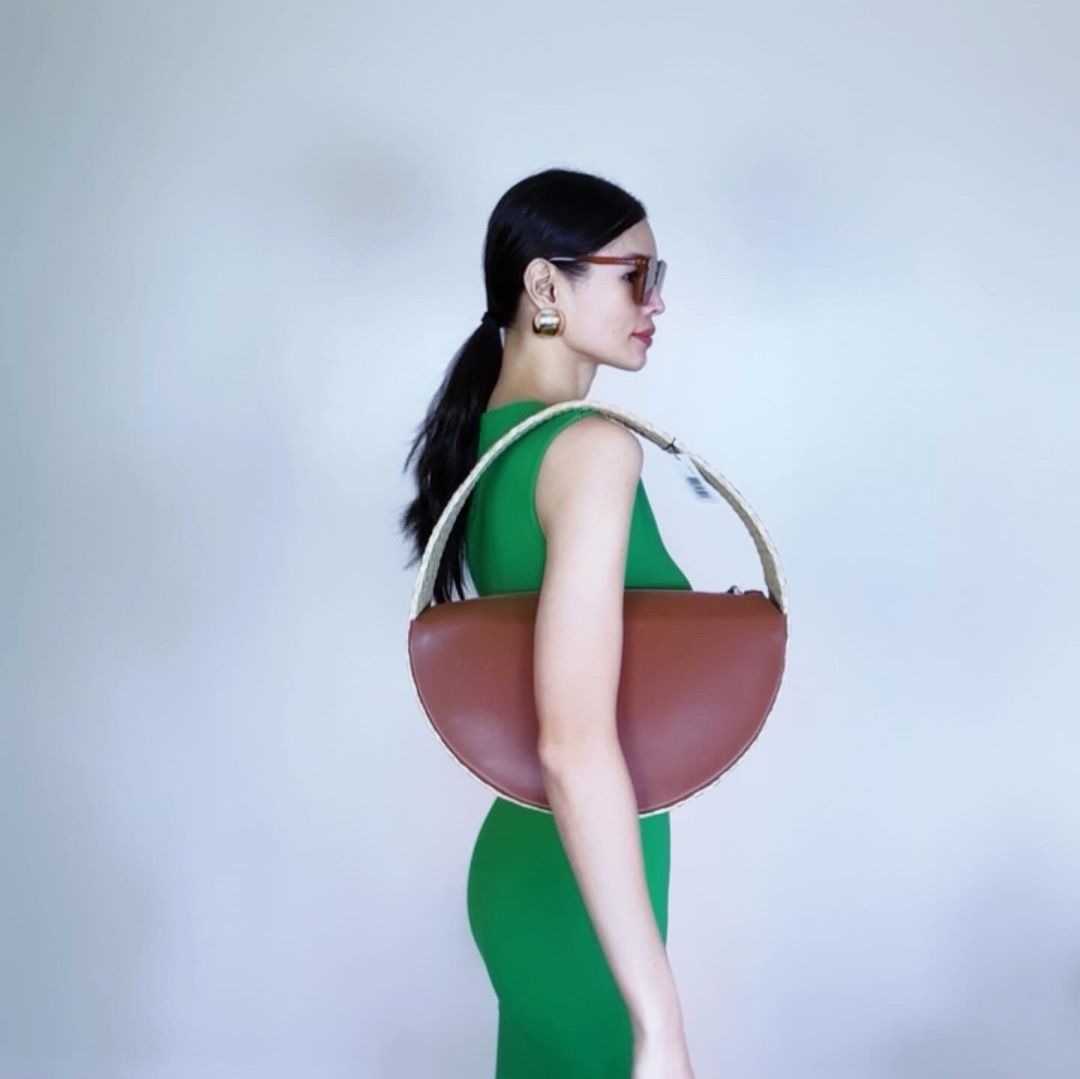MAM Raffia Bag Medium, Luxury, Bags & Wallets on Carousell