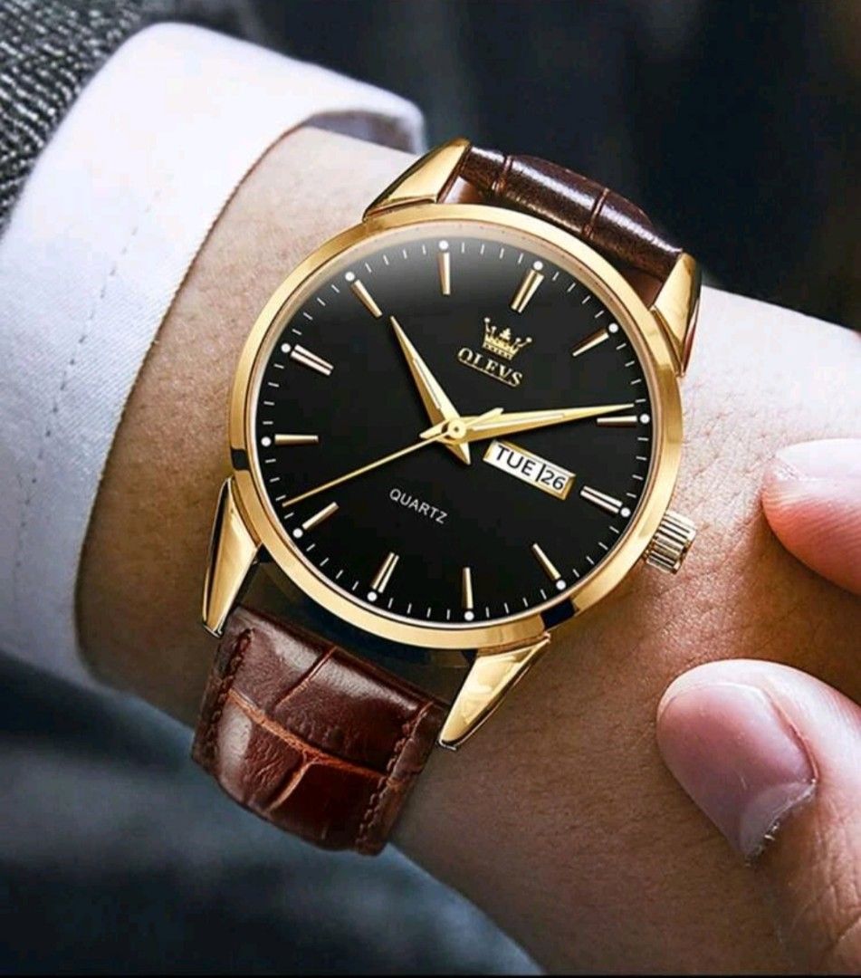 Branded leather watches sale