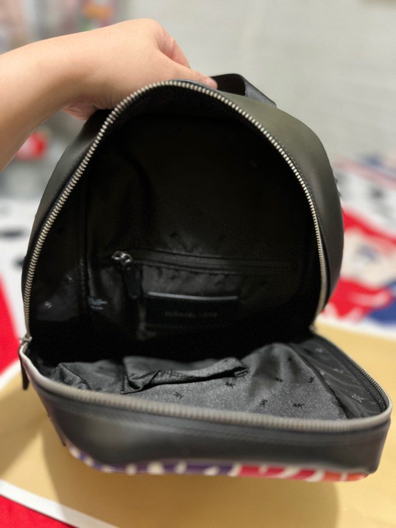 Michael kors deals black rainbow purse