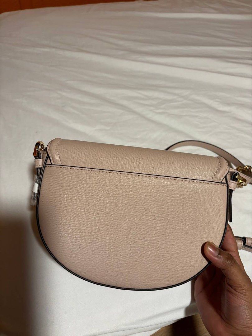 Michael kors half sales dome crossbody soft pink