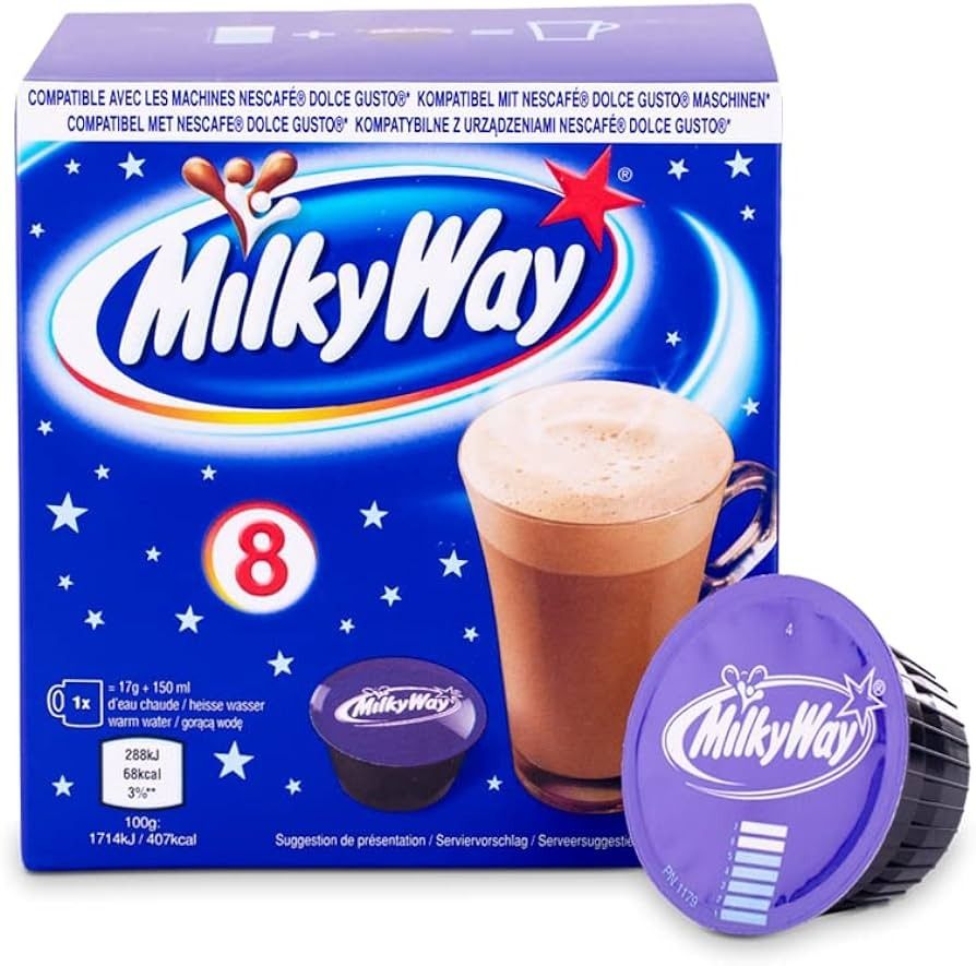 Milky Way Dolce Gusto Hot Chocolate Pods Dolce Gusto Pods Authentic