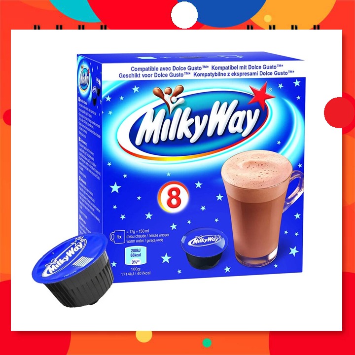 Milky Way - Hot Chocolate (Dolce Gusto Compatible) - 5x 8 Pods