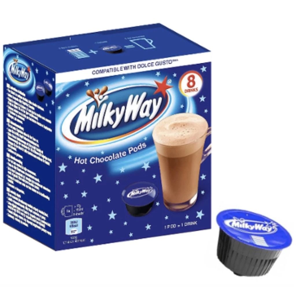 Milky Way Dolce Gusto Hot Chocolate Pods Dolce Gusto Pods Authentic
