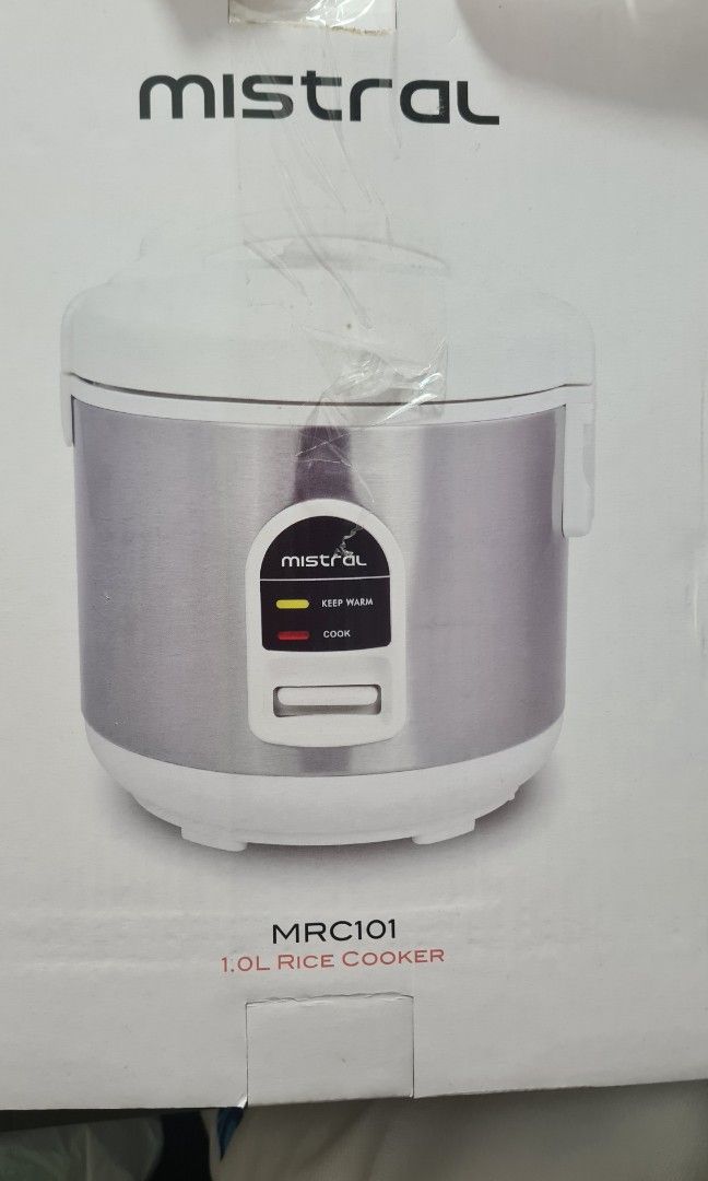 Mistral Rice cooker MRC101, TV & Home Appliances, Kitchen Appliances, Cookers on Carousell