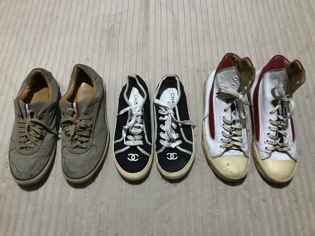 MONCLER, CHANEL, DIOR LUXURY SHOES ASPACK, Men's Fashion, Footwear ...