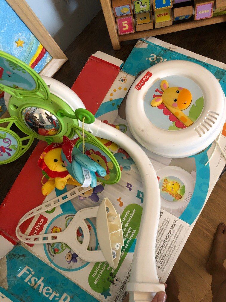 Fisher price rainforest musical mobile sales
