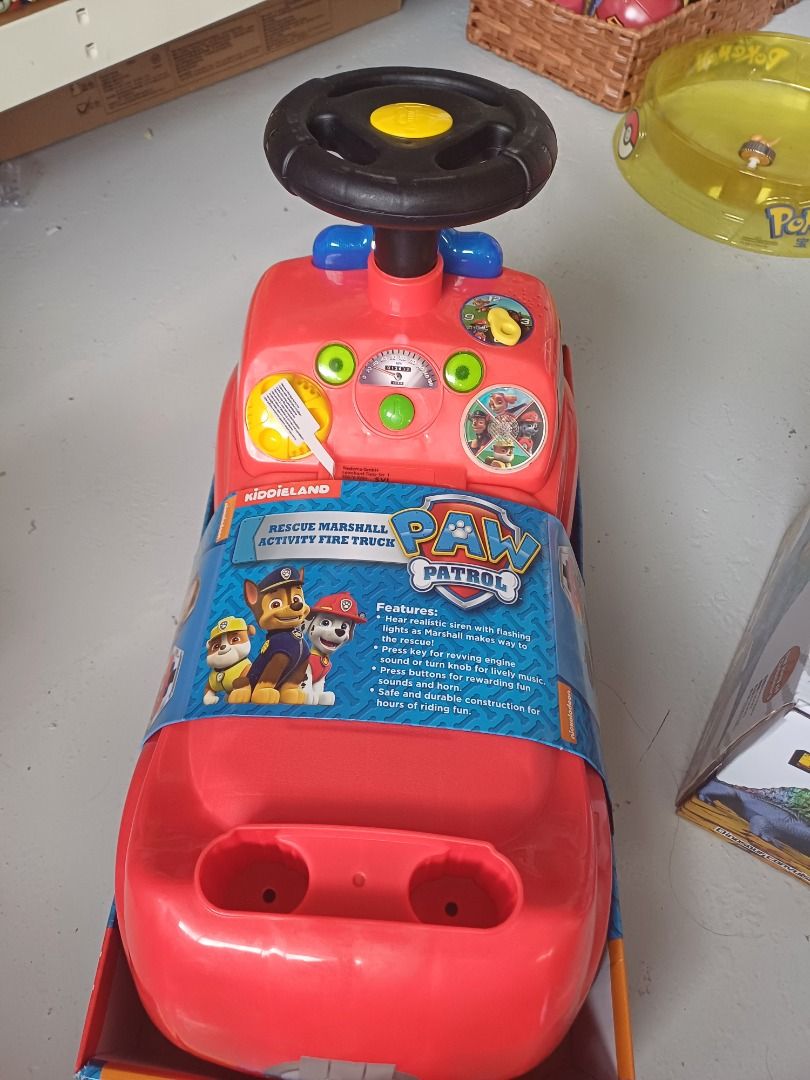 Kiddieland paw patrol ride hot sale on