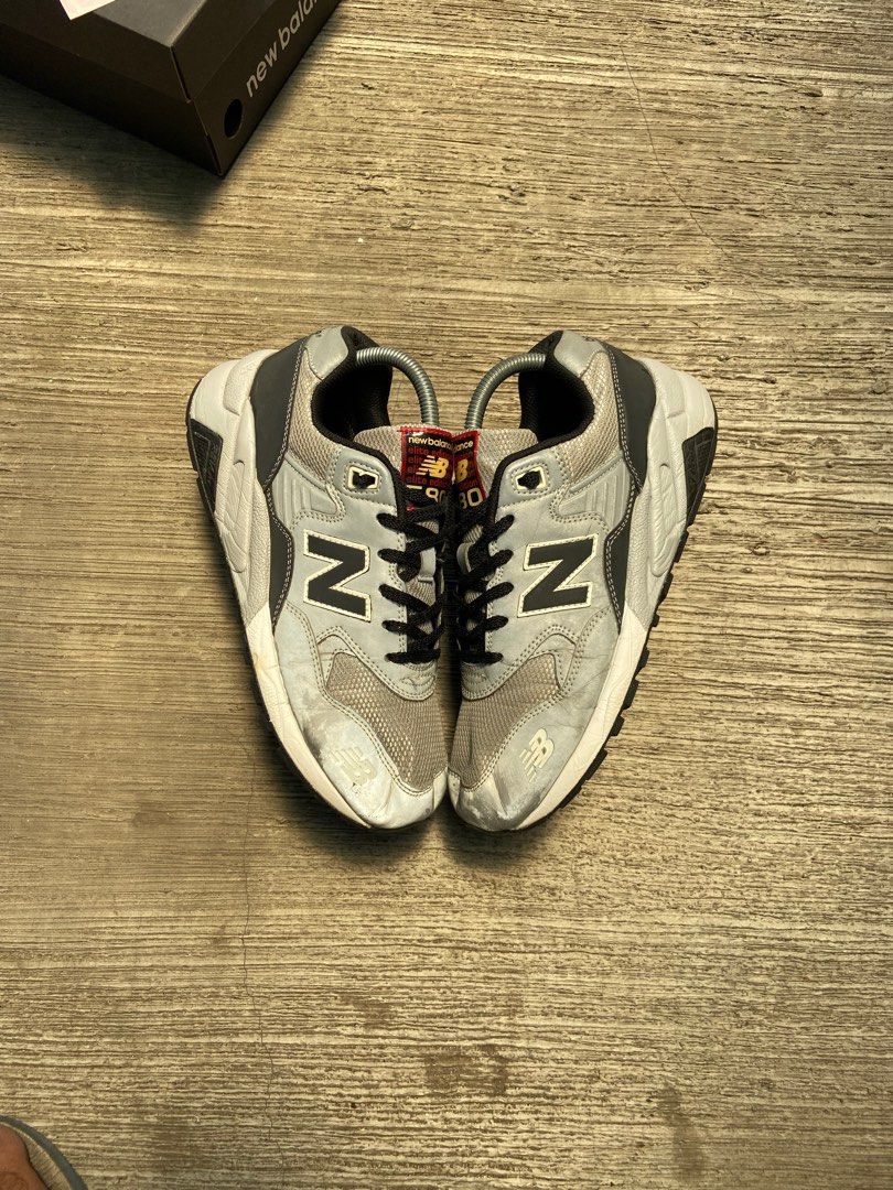 New Balance 580 Pinball Pack Grey Black Fesyen Pria Sepatu