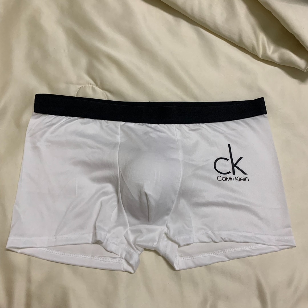 New CK soft smooth type men s underwear white boxer trunk