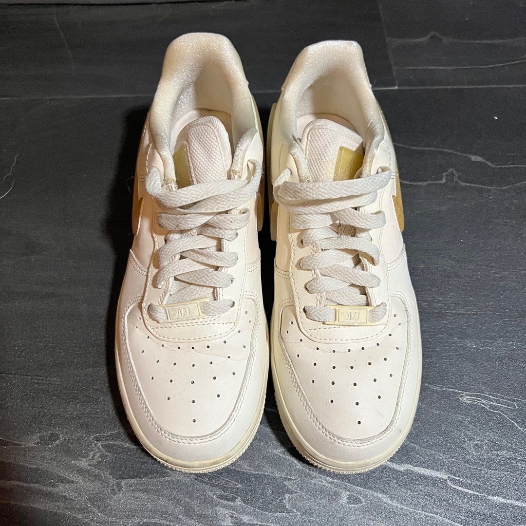 NIKE Air Force 1 07 Lx Jewel Swoosh White Pale Vanilla EU36.5
