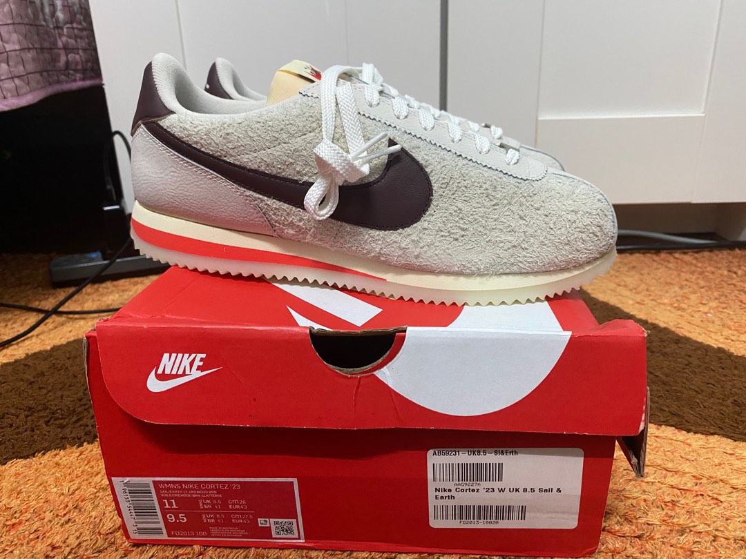 Nike cortez upside down on sale