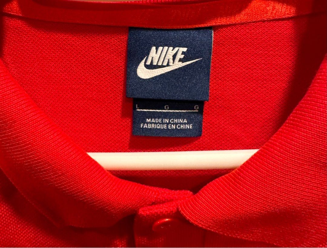 Nike Dri Fit Victory Men s Gold Polo Shirt RED Men s Fashion
