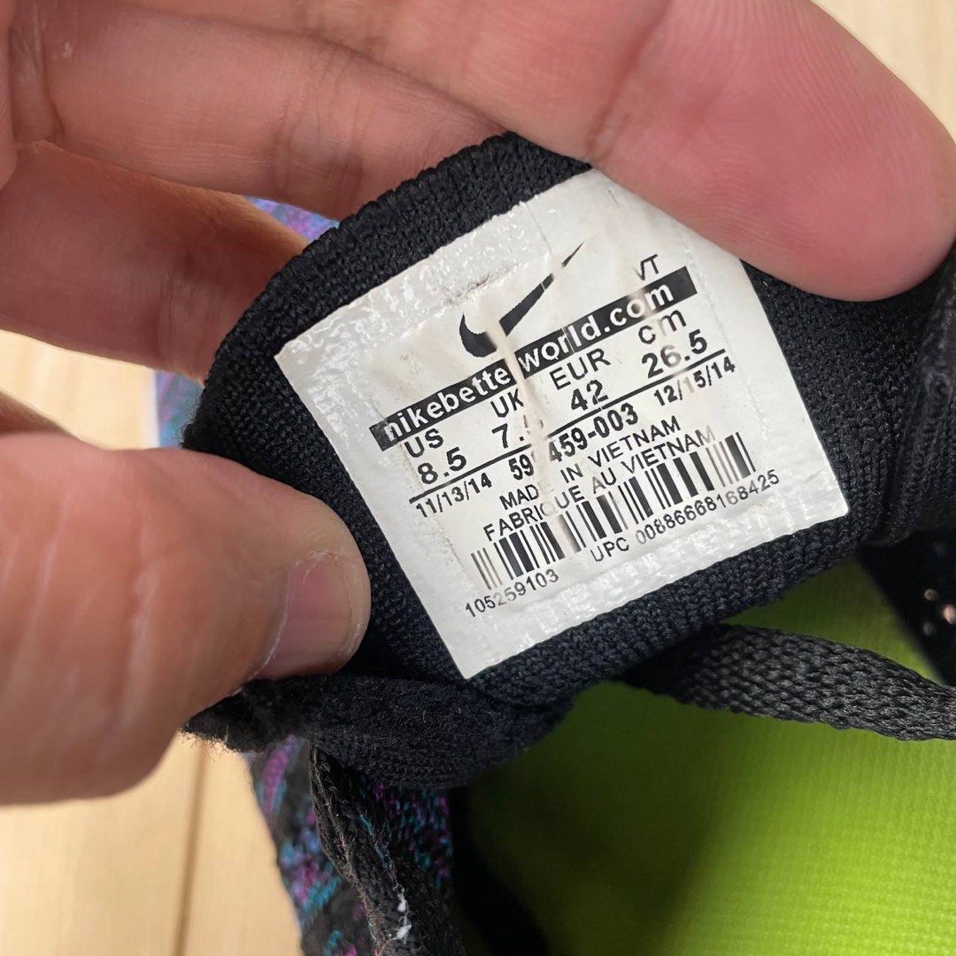 Free flyknit size 14 sales