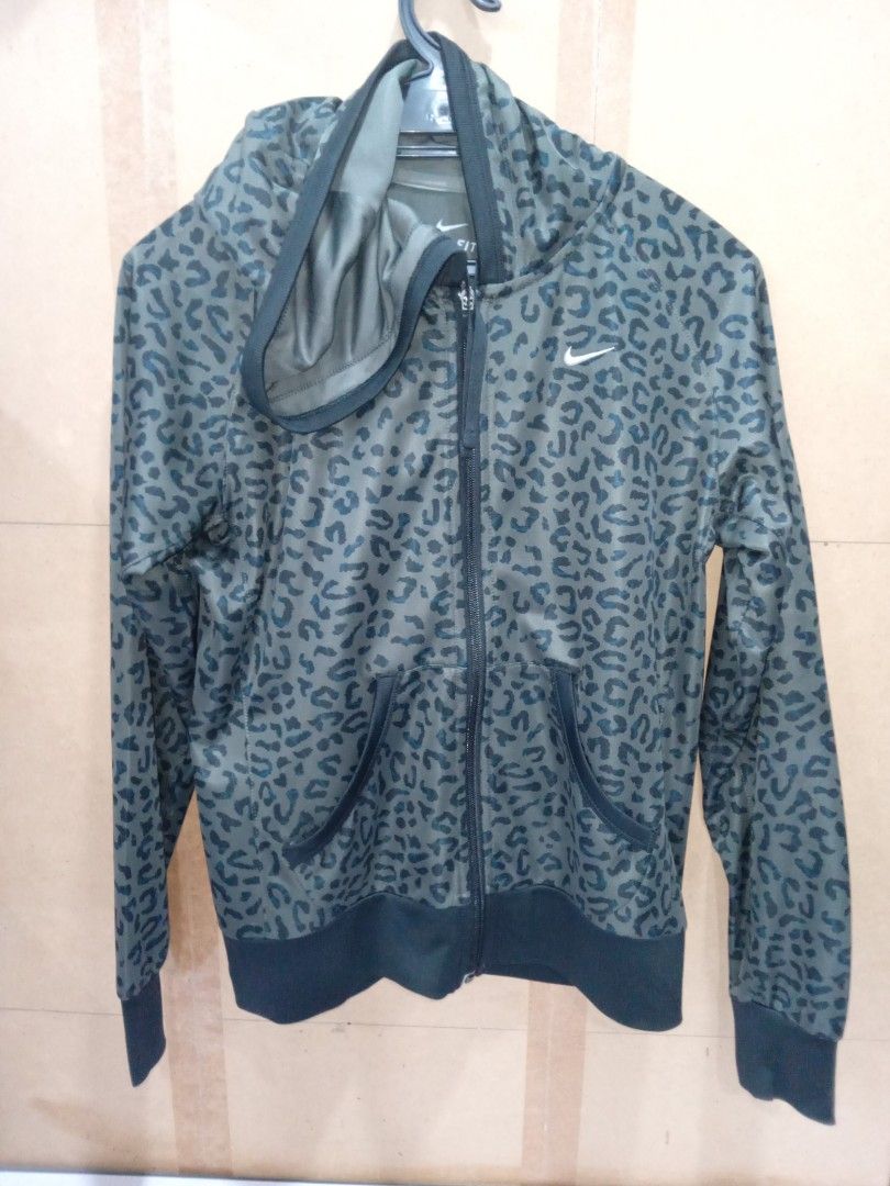 nike hoodie leopard