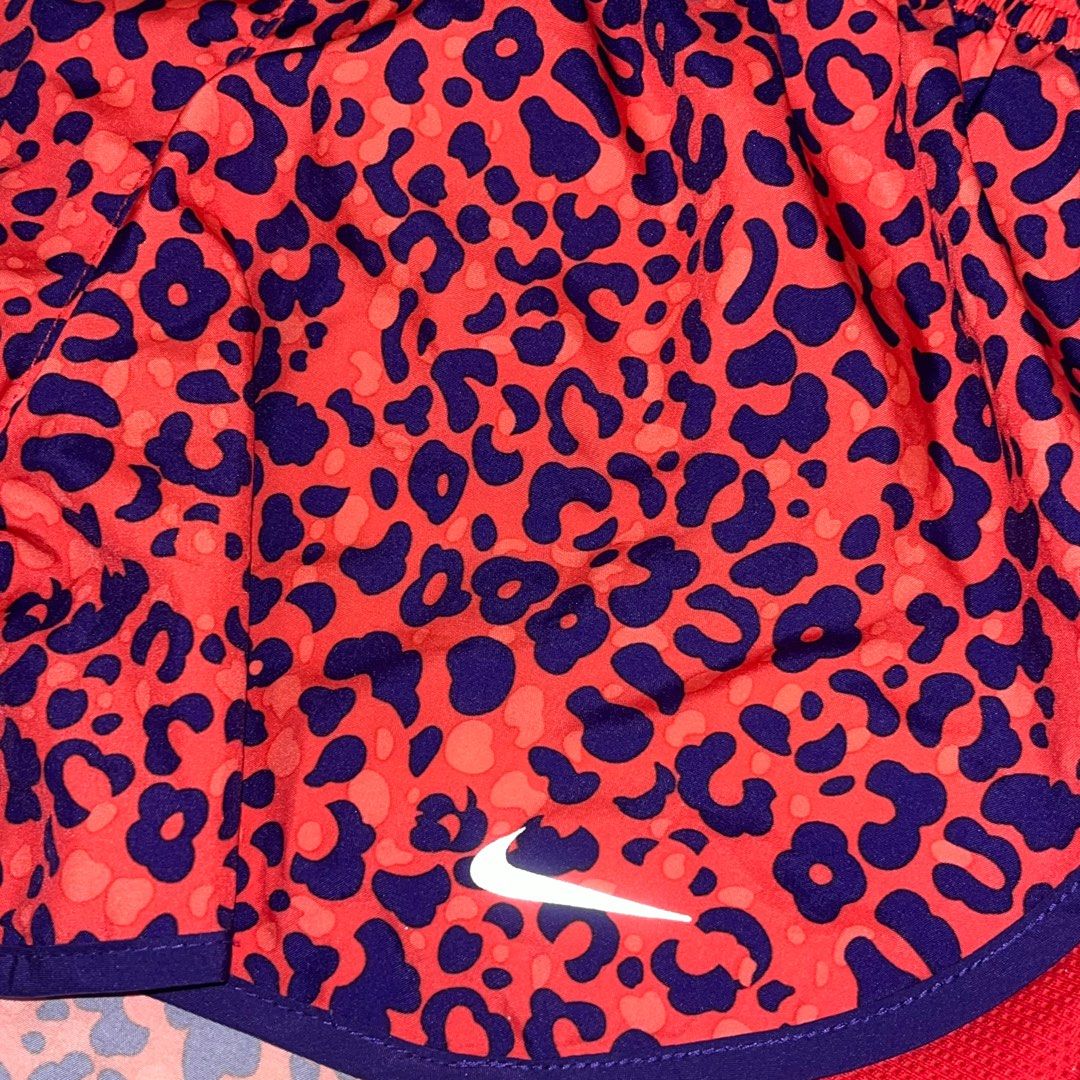 Nike Neon Orange and Violet Training Shorts Women s Fashion