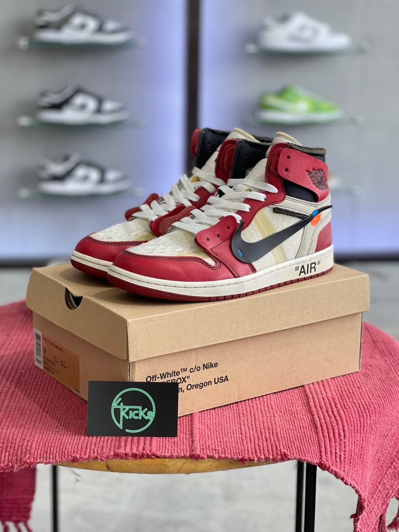 Off white jordan store 1 chicago price