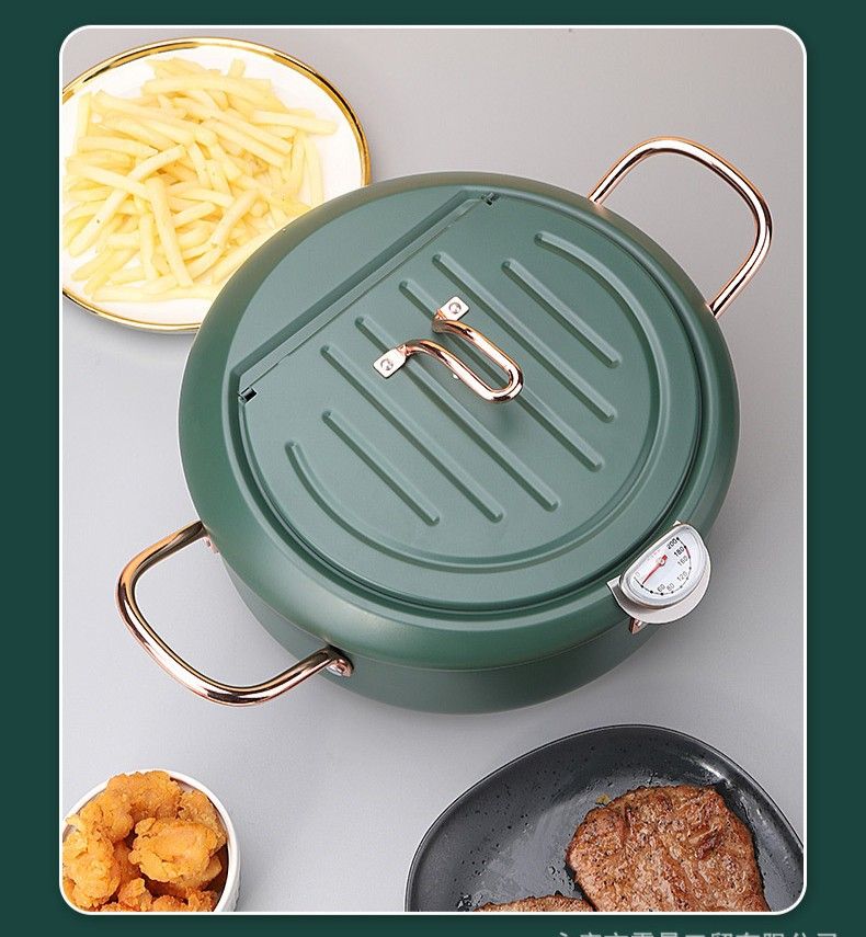 Fryer with lid shop
