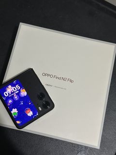 Oppo Find N2 Flip 5G 256gb (WITH FREE CASES)