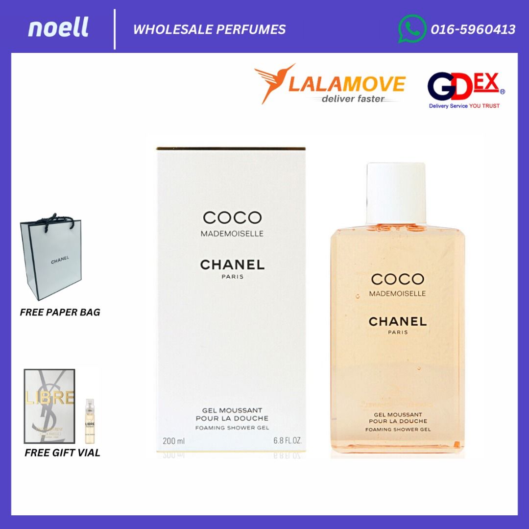 Chanel coco mademoiselle foaming shower gel 200ml new arrivals