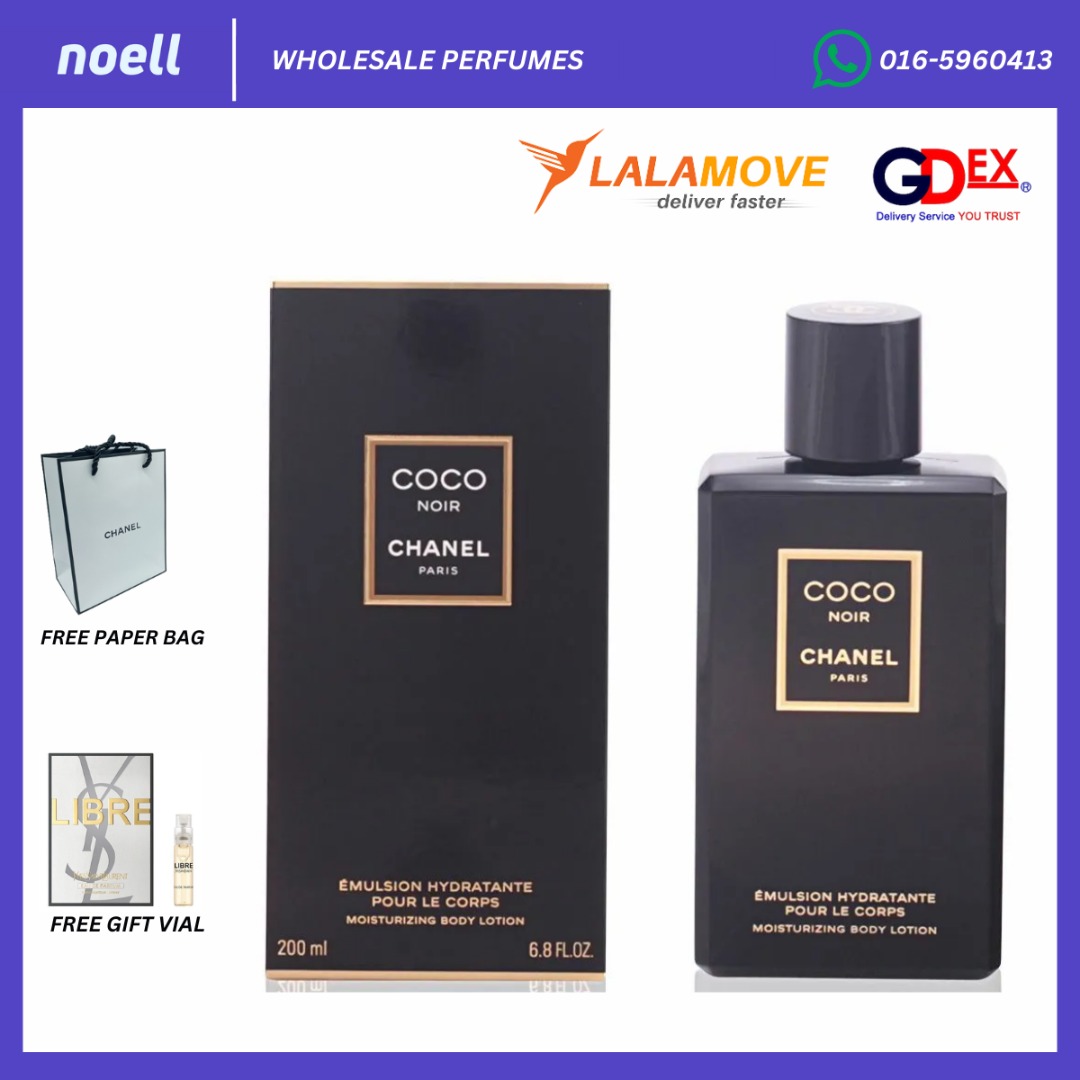 Coco chanel noir body lotion clearance