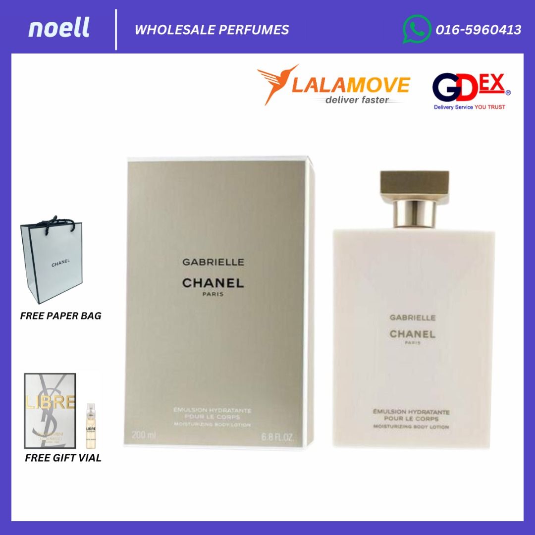 ORIGINAL AUTHENTIC READY STOCK CHANEL GABRIELLE BODY LOTION 200ML