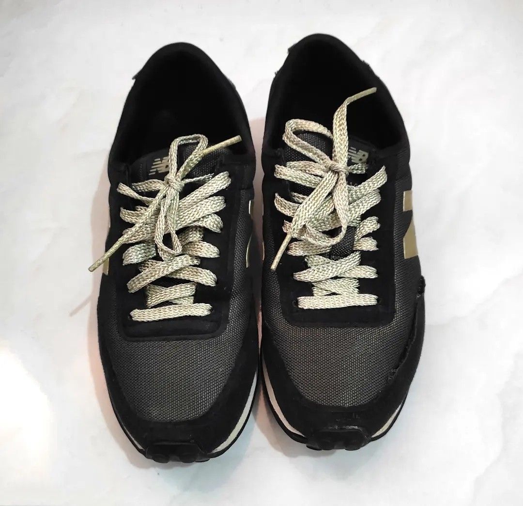 New balance 410 black gold sales