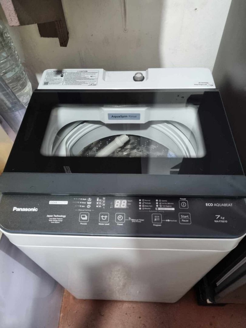Panasonic washing machine f65l9hrb discount