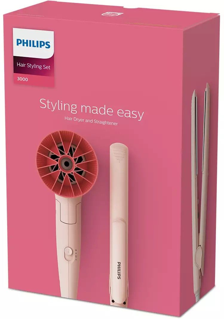 Philips hair dryer and straightener deals combo