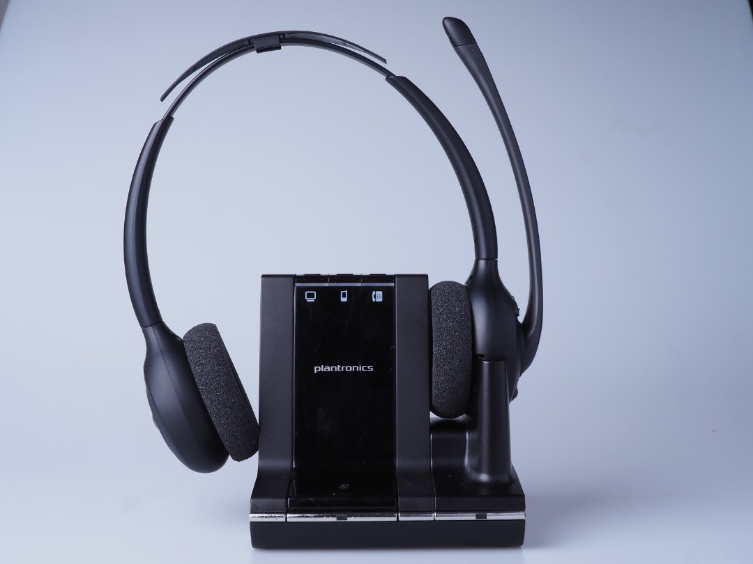Plantronics W02A Wireless Bluetooth Headset, Audio, Headphones ...