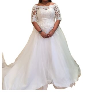 Affordable evening discount dresses plus size