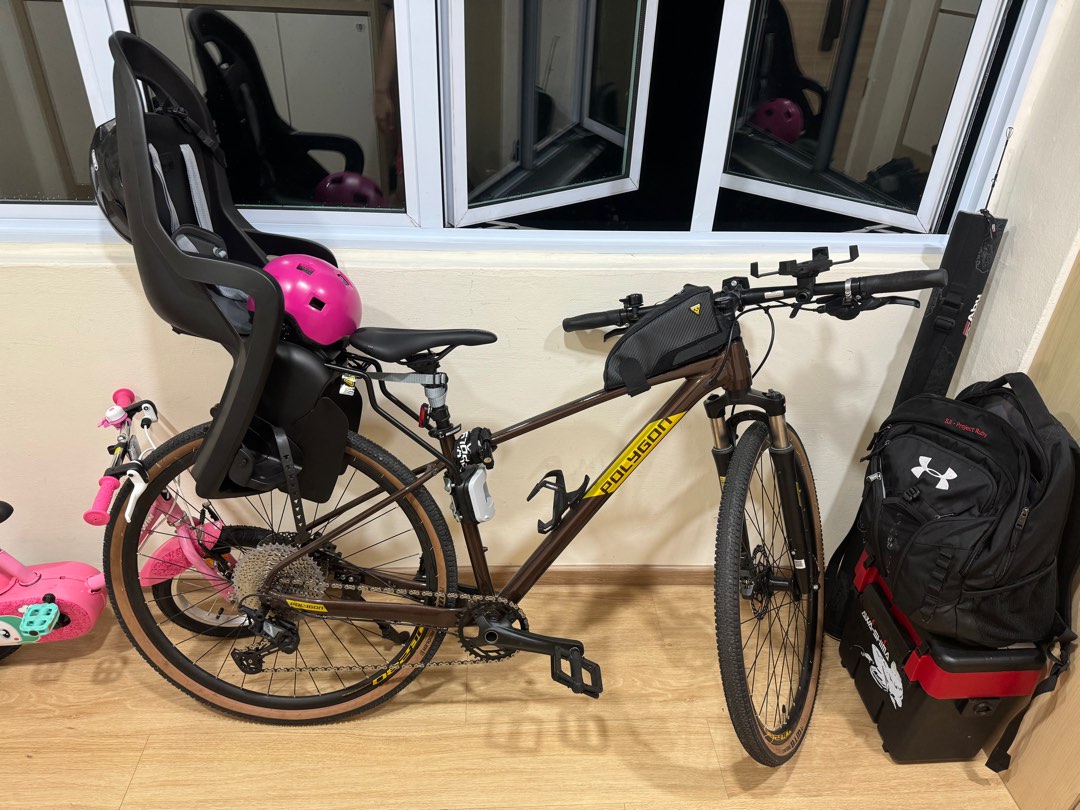 Polygon bicycle with all accessories), Sports Equipment