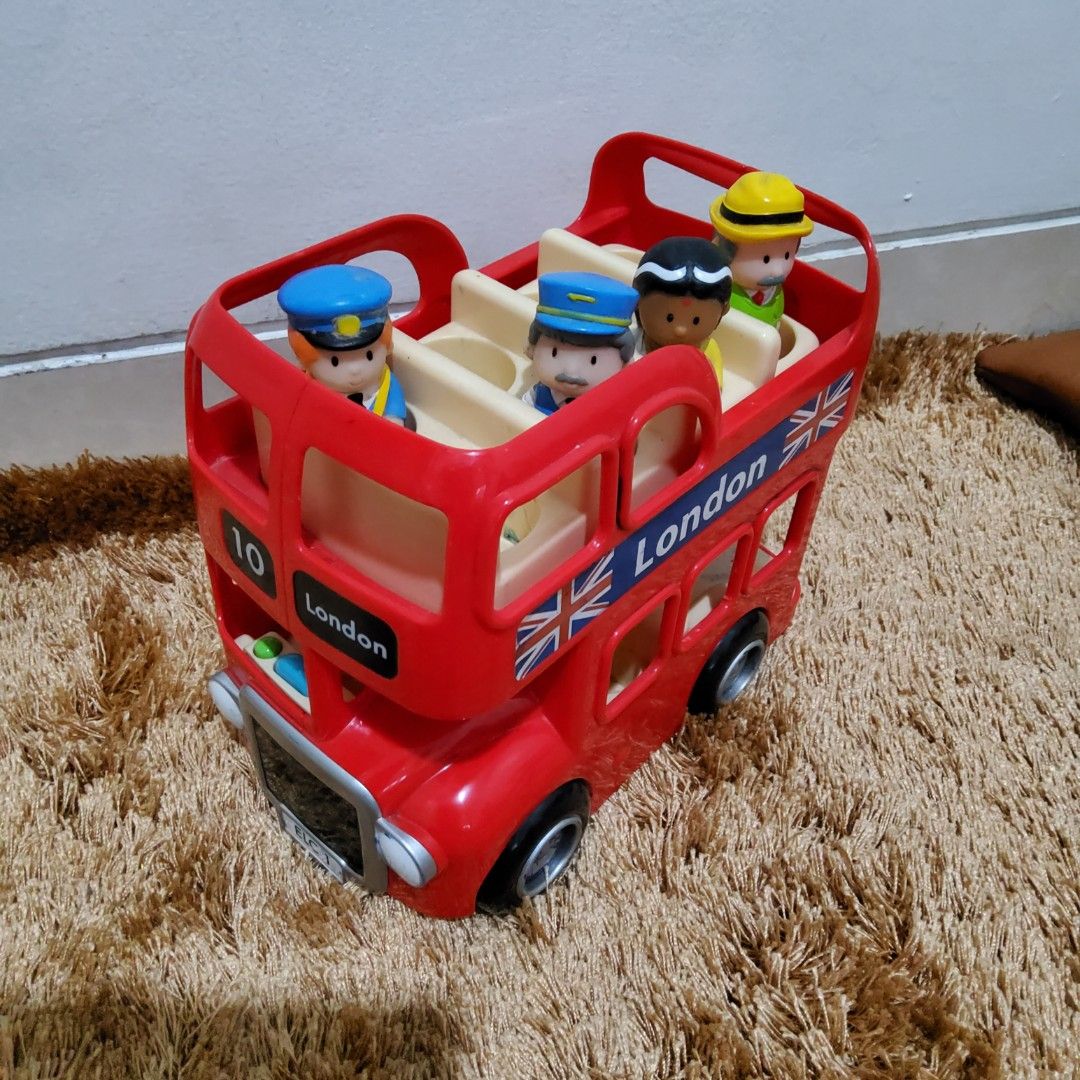 Preloved ELC HAPPYLAND LONDON BUS SET Toys Collectibles Mainan