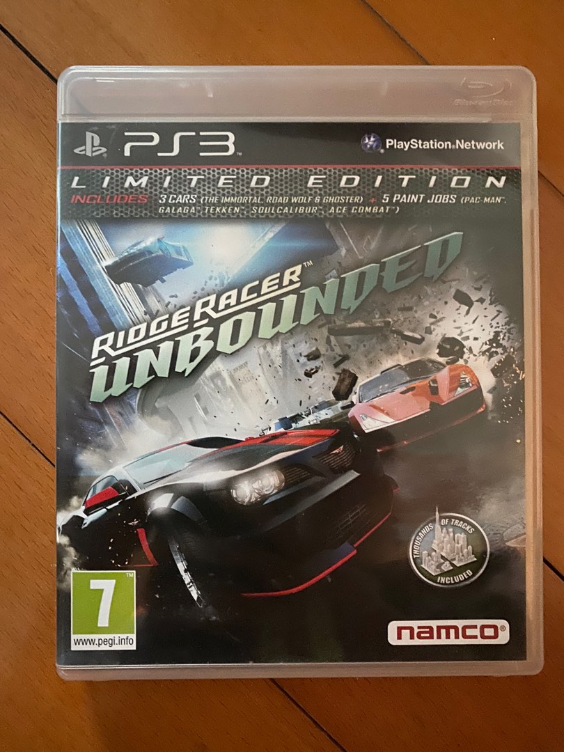 PS3 Ridge Racer Unbounded, 電子遊戲, 電子遊戲, PlayStation - Carousell