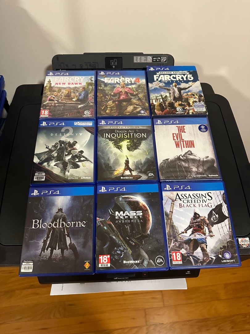 Lot De 12 Jeux PS4 : Days Gone, Anthem, Infamous, Far Cry 5, Dreams, Wolfenstein, Destiny 2...