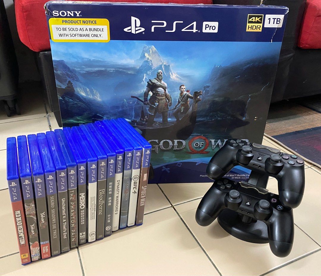 PS4 Pro Playstation 4 Pro 1TB Video Gaming Video Game Consoles