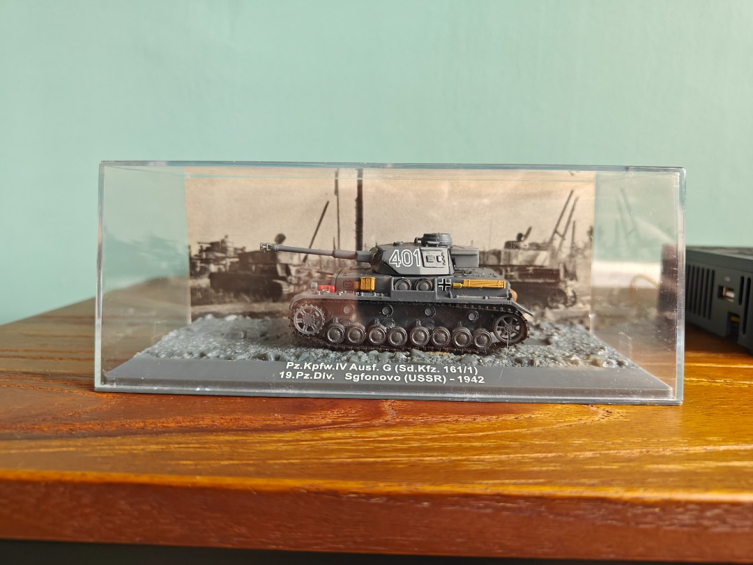 Miniature Char Pz.Kpfw.III Ausf.G 1/43 - 13.Panzerkompanie Mielke 1944 - IXO Altaya