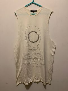 Raf Simons SS2004 Tank Top Beige Dead Stock (Defective)62976717761793110