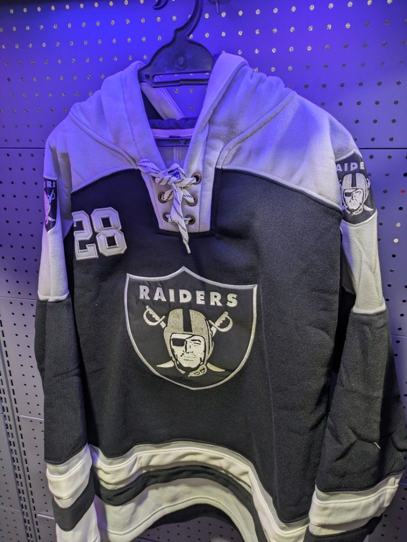 Oakland raiders hockey jersey top