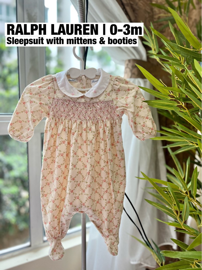 Ralph hotsell lauren sleepsuit