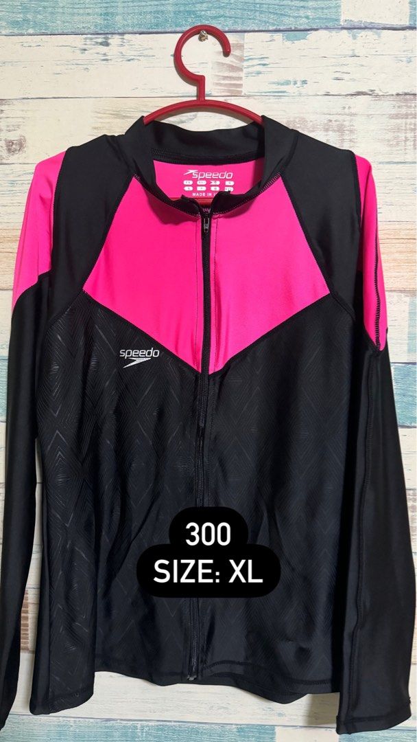 Rash guard Speedo, Men's Fashion, Tops & Sets, Swim Top & Rash Guards